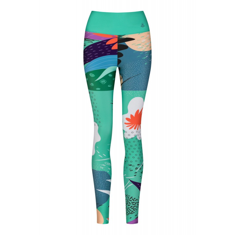 Cosmic Forest PRE ORDER - Legginsy damskie - BrightBoho - unikalne