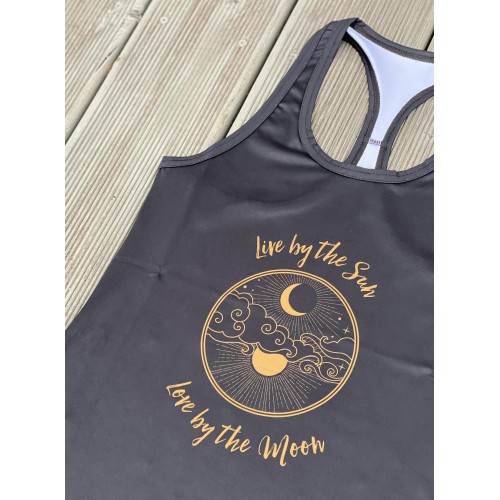 Bright Boho Top Gold Hamsa Rozmiar M